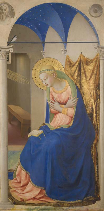 Annunciation detail